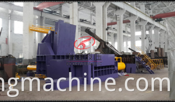 Y81t-400 Push-out Bale Scrap Metal Waste Baling Machine (automatic)